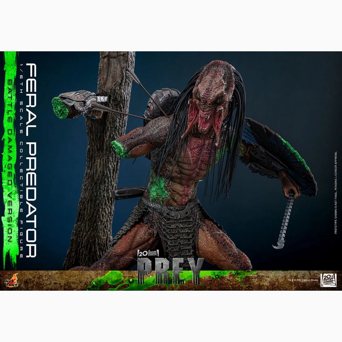 Prey figurine 1/6 Feral Predator (Battle Damaged Version) 37 cm - Image 5