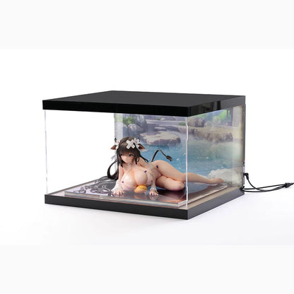 Azur Lane présentoir vitrine acrylique avec éclairage pour figurine Kashino Hot Springs Relaxation - Image 6