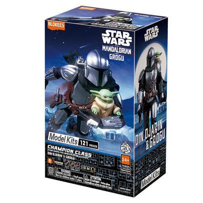 Star Wars Blokees Mandalorian Champion Class 05 Din Djarin And Grogu - Image 1