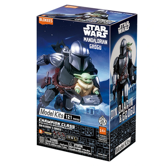 Star Wars Blokees Mandalorian Champion Class 05 Din Djarin And Grogu - Image 1