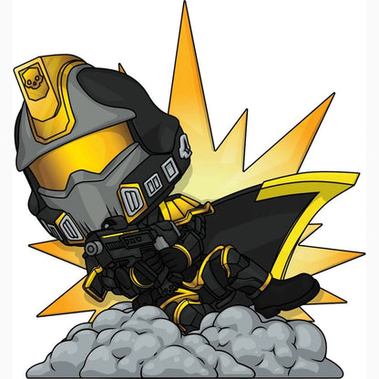 Helldivers 2 figurine Vinyl Hero of the Federation 10 cm - Image 5