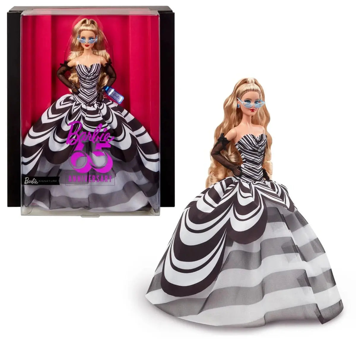 Barbie Signature poupée 65th Anniversary Blonde - Image 7
