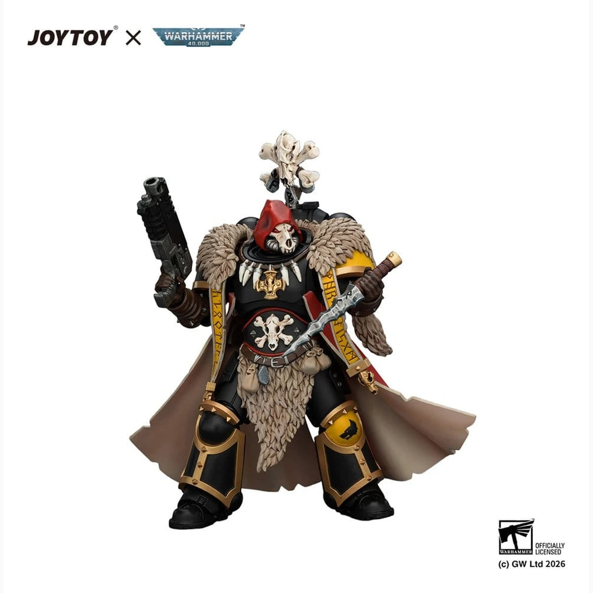 Warhammer figurine Space Wolves Wolf Priest 12 cm - Image 6
