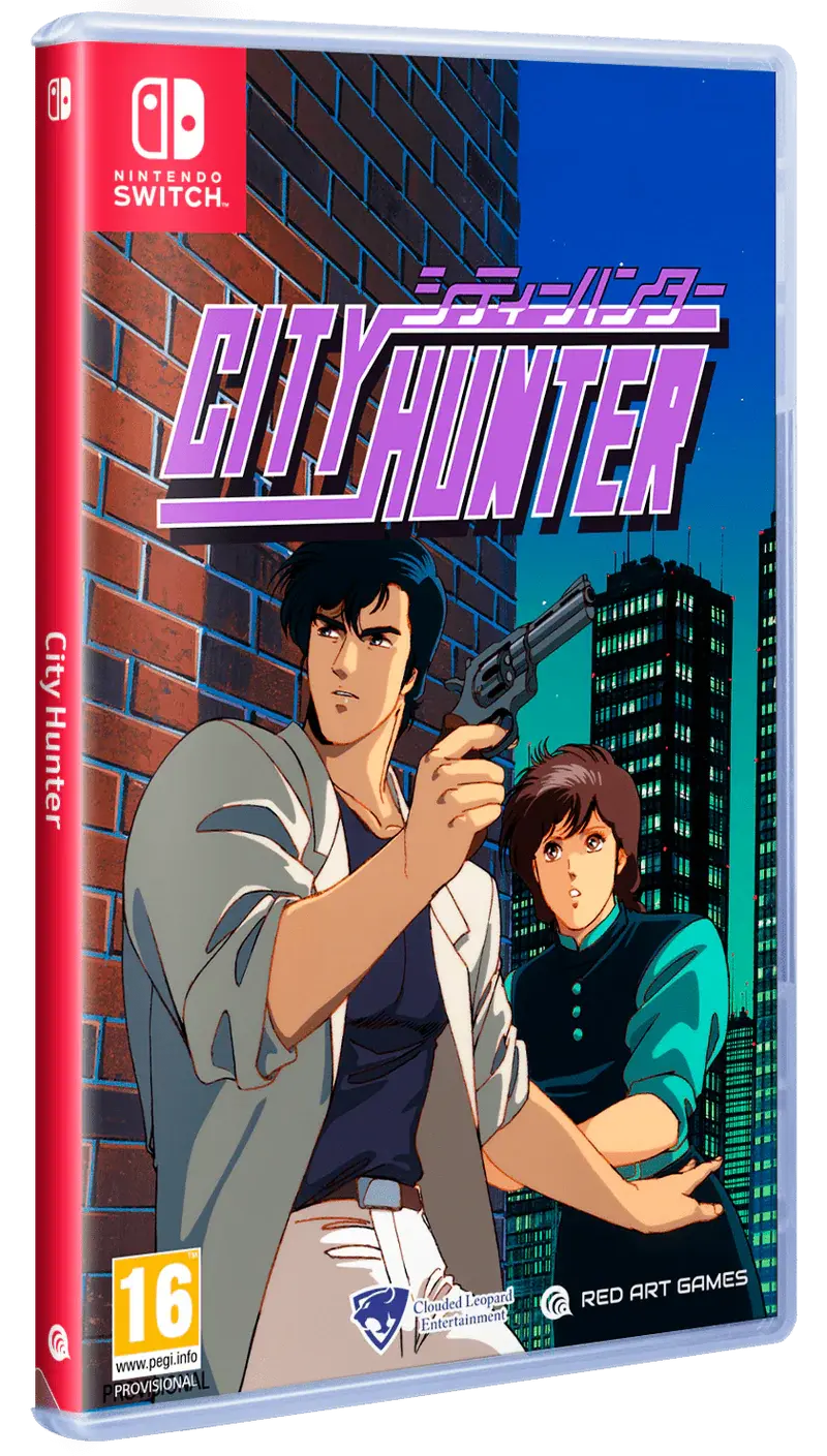 City Hunter Nicky Larson Collector's Edition Nintendo Switch RED ART GAMES