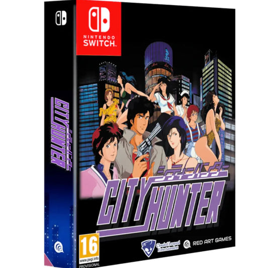 City Hunter Nicky Larson Collector's Edition Nintendo Switch RED ART GAMES