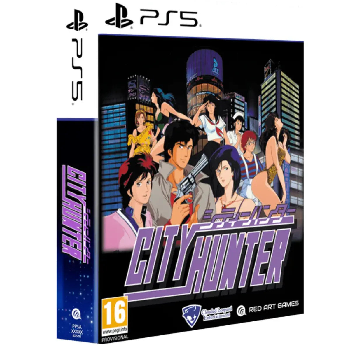 City Hunter Nicky Larson Collector's Edition Nintendo PS5 RED ART GAMES