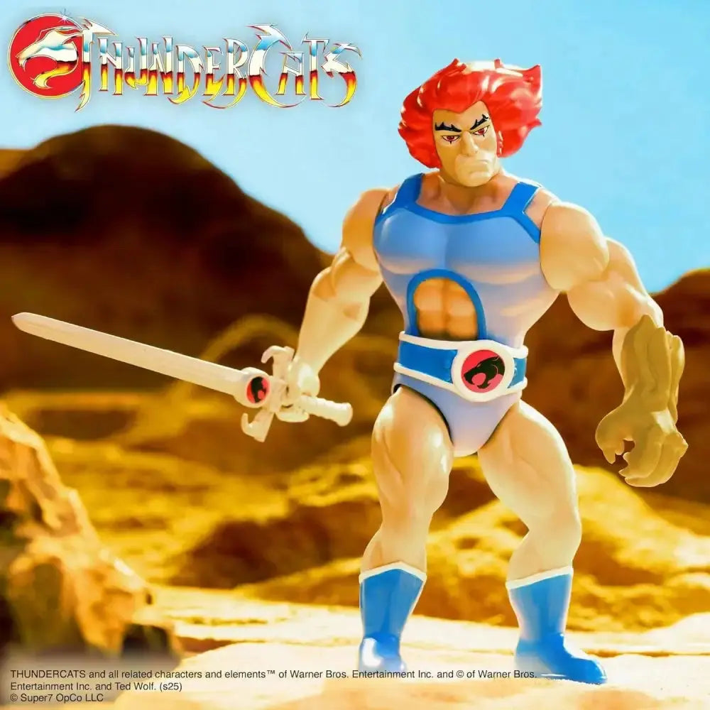 Cosmocats Lion-O série 1 figurine Vintage Collection 14cm Super7