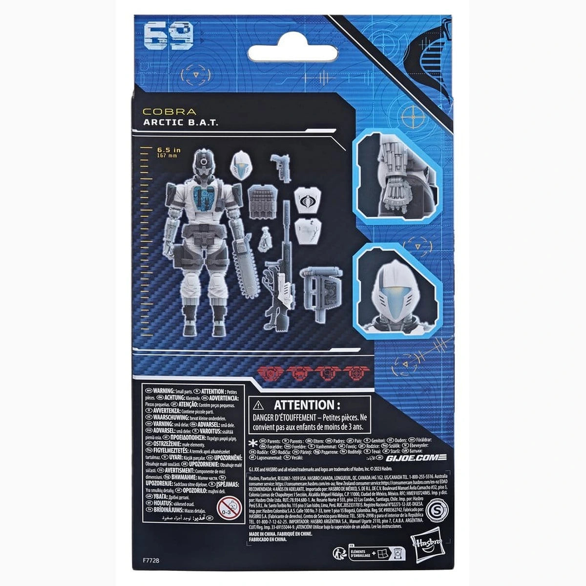 GI Joe Classified Series Figurine Arctic B.A.T. 15 cm - Image 2