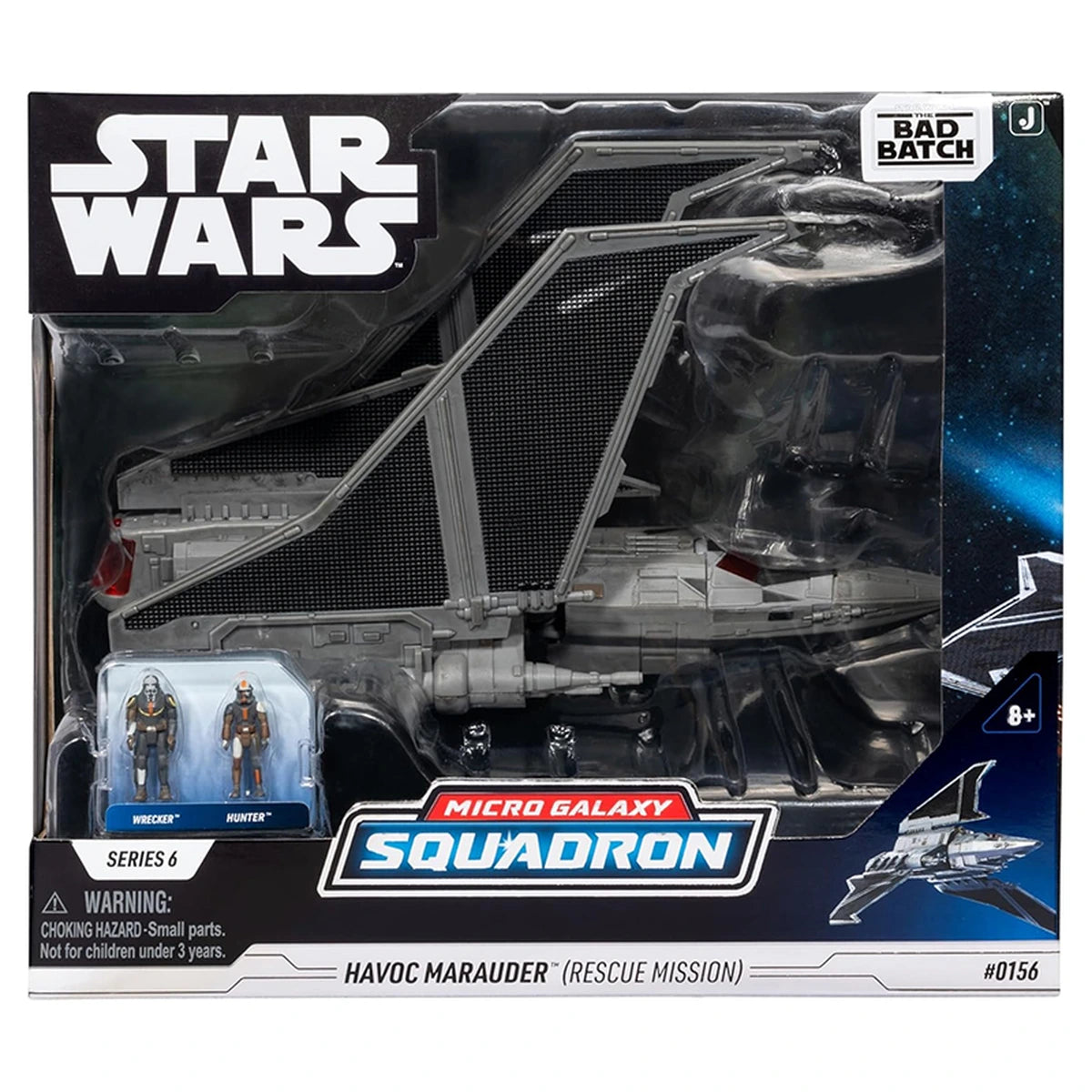 Star Wars Micro Galaxy Squadron Deluxe Vehicle & Figure Havoc Marauder Rescue Mission S6 20cm - Image 2