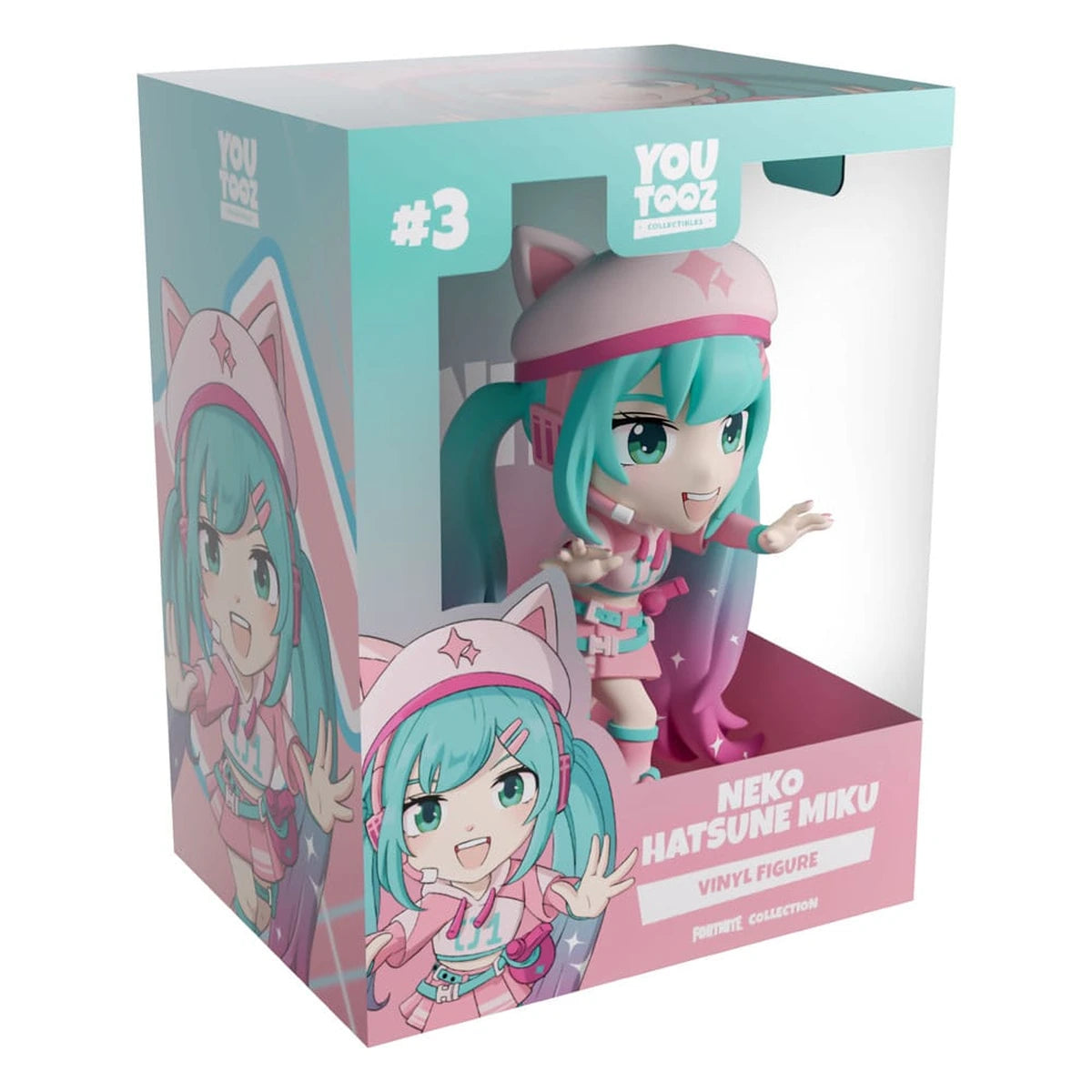Fortnite x Miku Vinyl figurine Neko Hatsune Miku 12 cm - Image 6