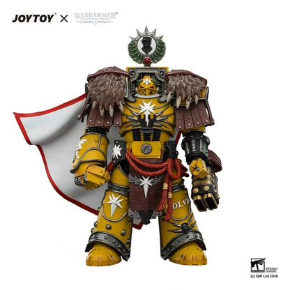 Warhammer figurine Imperial Fists Lord Castellan Evander Garrius, The Tyrant of Cthonia 14 cm - Image 1