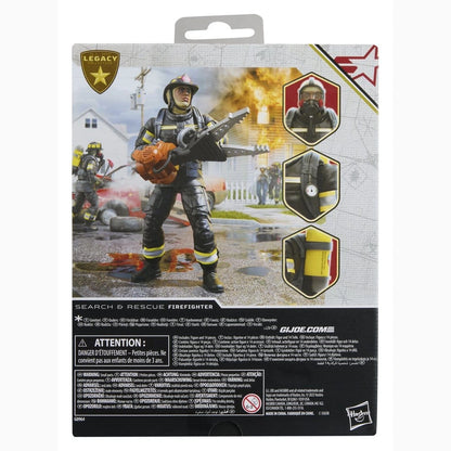 G.I. Joe Classified Series Legacy Collection figurine Search & Rescue Firefighter 15 cm - Image 2