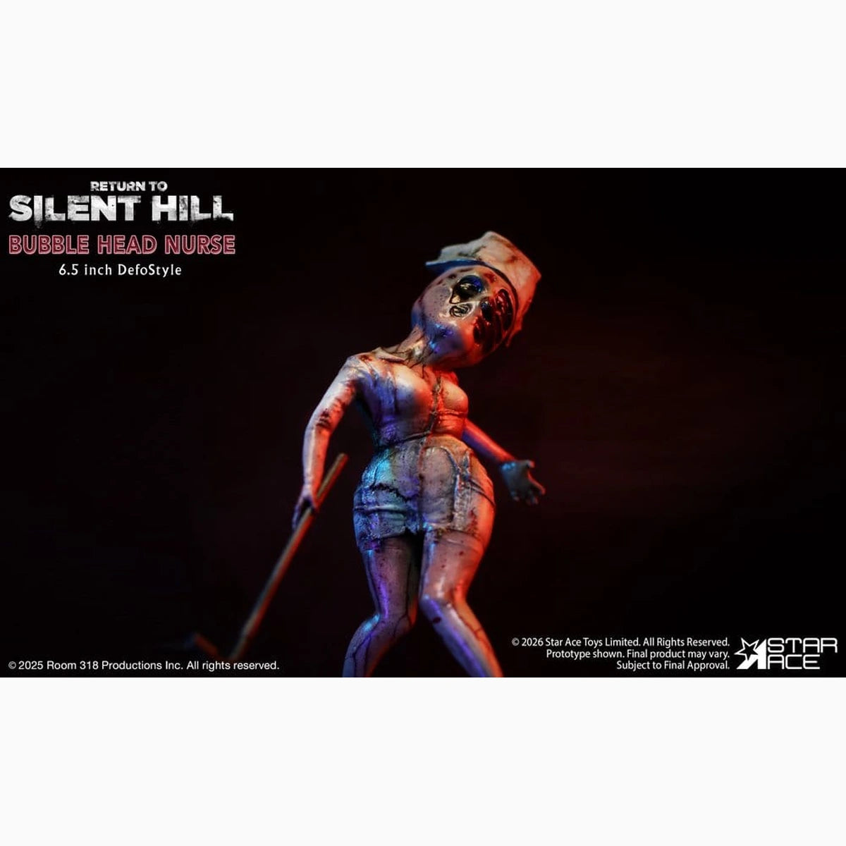 Return to Silent Hill (2026) DefoStyle Figure Bubble Head Nurse 16.5 cm - Image 4