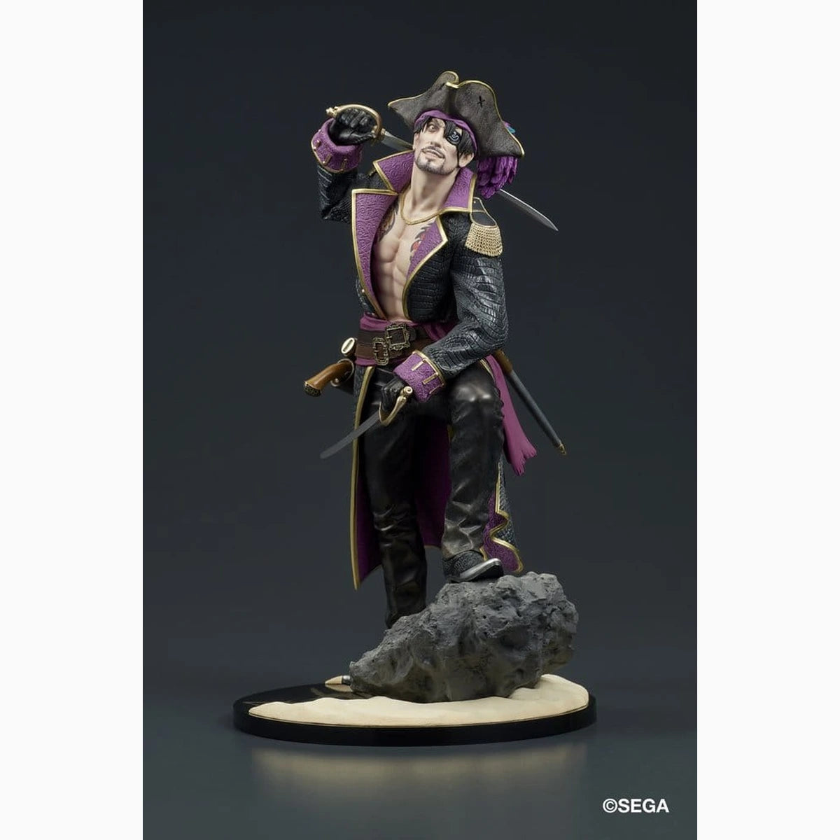 Like a Dragon: Pirate Yakuza in Hawaii DIGSTA figurine PVC Captain Majima (Goro Majima) 18 cm - Image 3