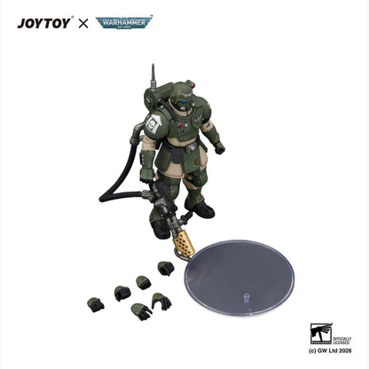 Warhammer figurine Astra Militarum Kasrkin 2 with Flamer - Image 6