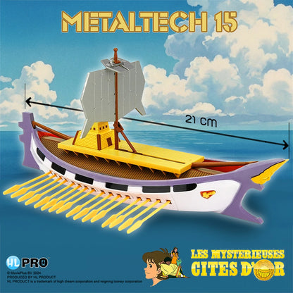 Les Mysterieuses Cites D'Or Metaltech 15 Solaris Boite Fr - Image 5