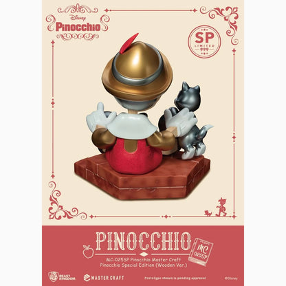 Disney statuette Master Craft Pinocchio Wooden Ver. Special Edition 27 cm - Image 2