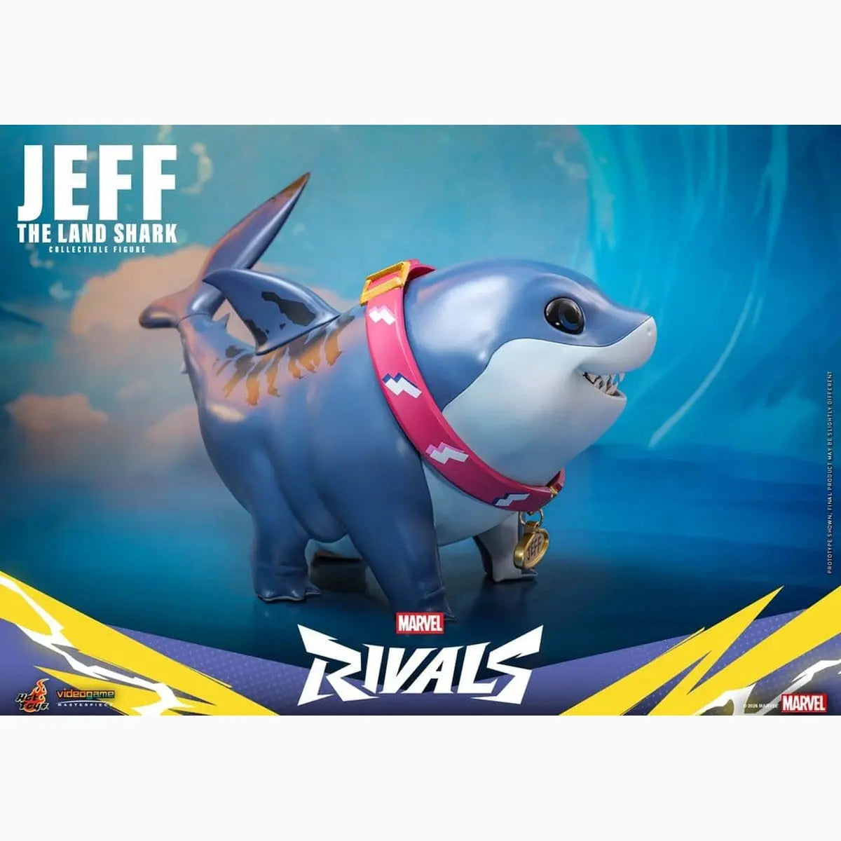 Marvel Rivals Videogame Masterpiece Series Figurine d'action Jeff the Land Shark 11 cm - Image 7