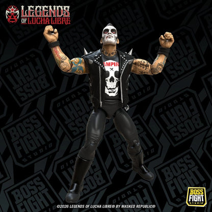 Legends of Lucha Libre Fanaticos figurine Vampiro Coffin Box Resurrected 15 cm - Image 4