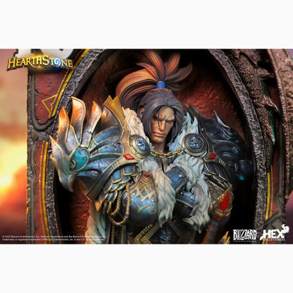 Hearthstone statuette 3D Art Frame Varian Wrynn 31 cm - Image 3