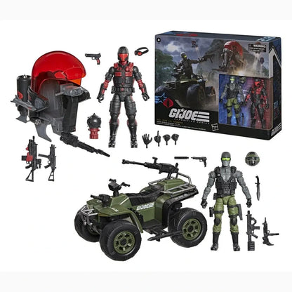 G.I. Joe Classified Series set de figurines et véhicules Snake Eyes & Varmint ATV vs. Stealth Viper & Cobra Stealth Flight Pod (Trubble Bubble) 15 cm - Image 4