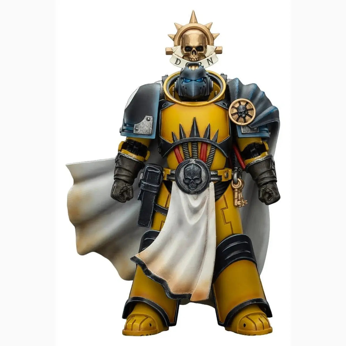 Warhammer Imperial Fists figurine Librarian Consulwith Force Axe and Bolt Pistol 12 cm - Image 1