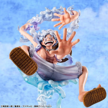 One Piece figurine PVC Portrait.Of.Pirates "Evolutionary History" Monkey D. Luffy "Gear Fifth" 26 cm - Image 6