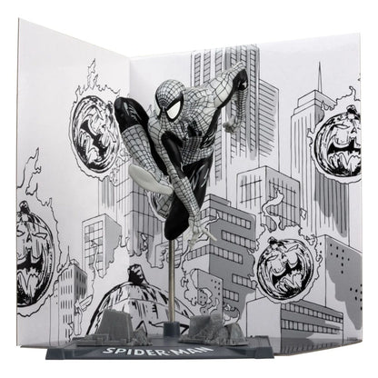 Marvel Collection statuette PVC 1/10 Spider-Man (Spider-Man #6)(Line Art)(Gold Label) 10 cm - Image 7