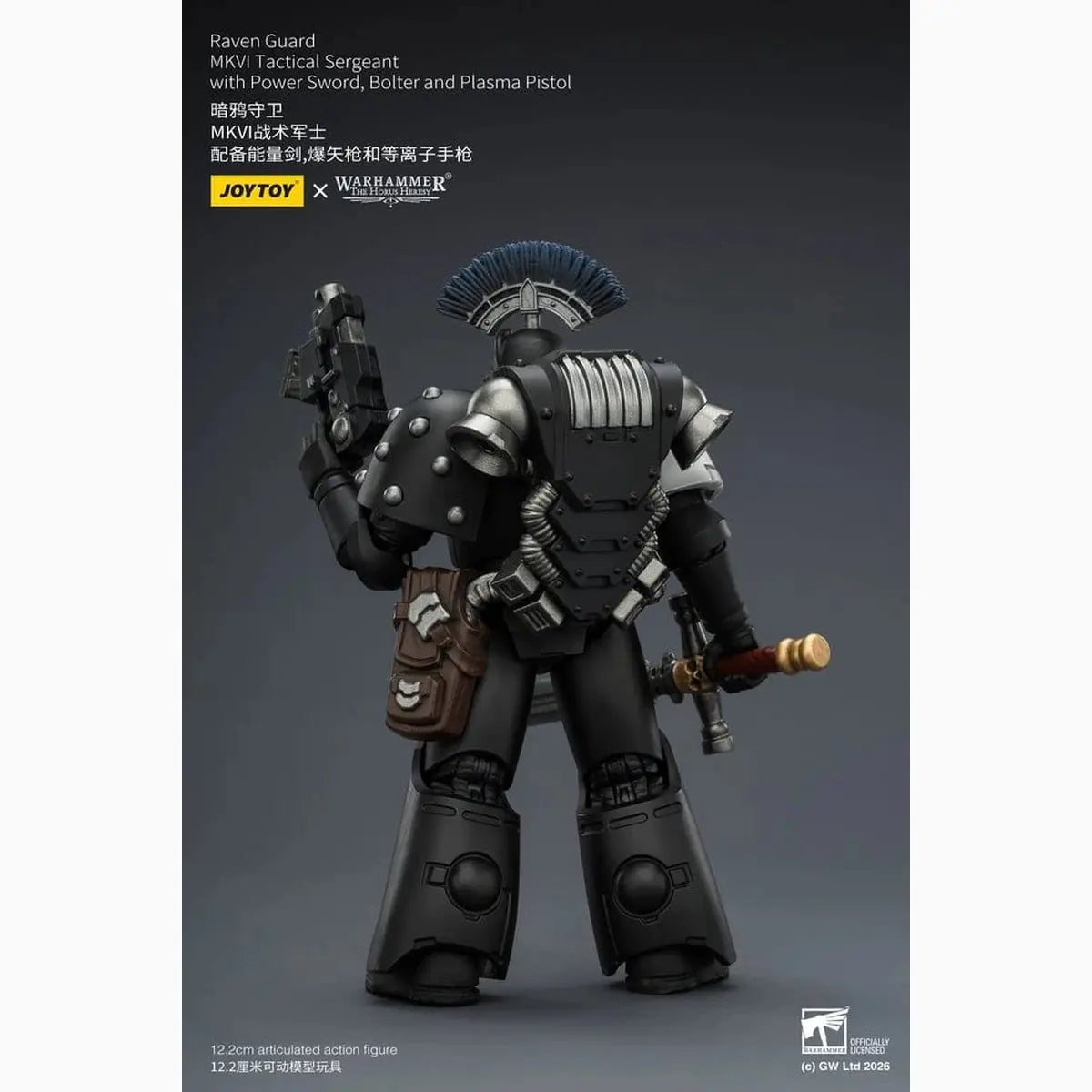 Warhammer 40,000 figurine Raven Guard MkVI Tactical Sergeant 12 cm - Image 5