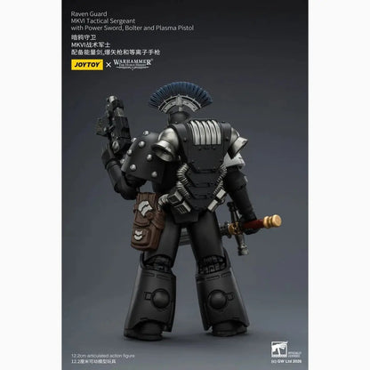 Warhammer 40,000 figurine Raven Guard MkVI Tactical Sergeant 12 cm - Image 5