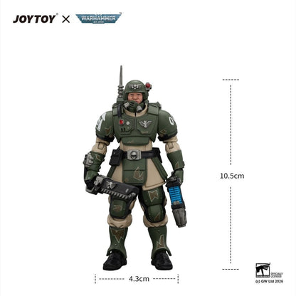 Warhammer figurine Astra Militarum Kasrkin 1 with Chainsword and Plasma Pistol - Image 7
