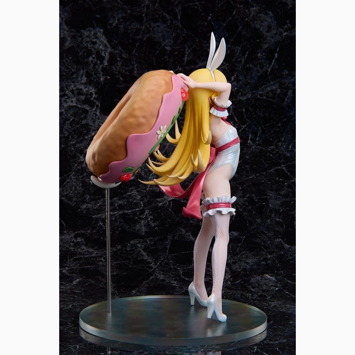 Monogatari Series statuette PVC 1/4 Shinobu Oshino White Bunny Ver. 35 cm - Image 6