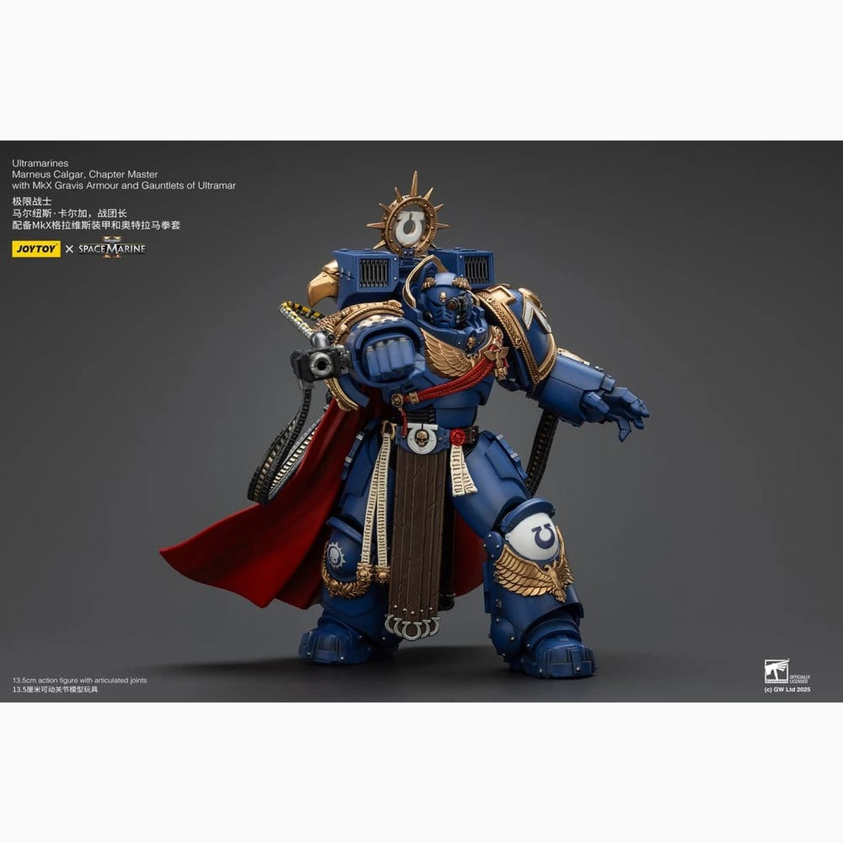 Warhammer 40,000 figurine Ultramarines Marneus Calgar, Chapter Master 14 cm - Image 5