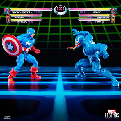 Marvel Legends Gamerverse pack 2 figurines Captain America vs. Venom 15 cm - Image 1