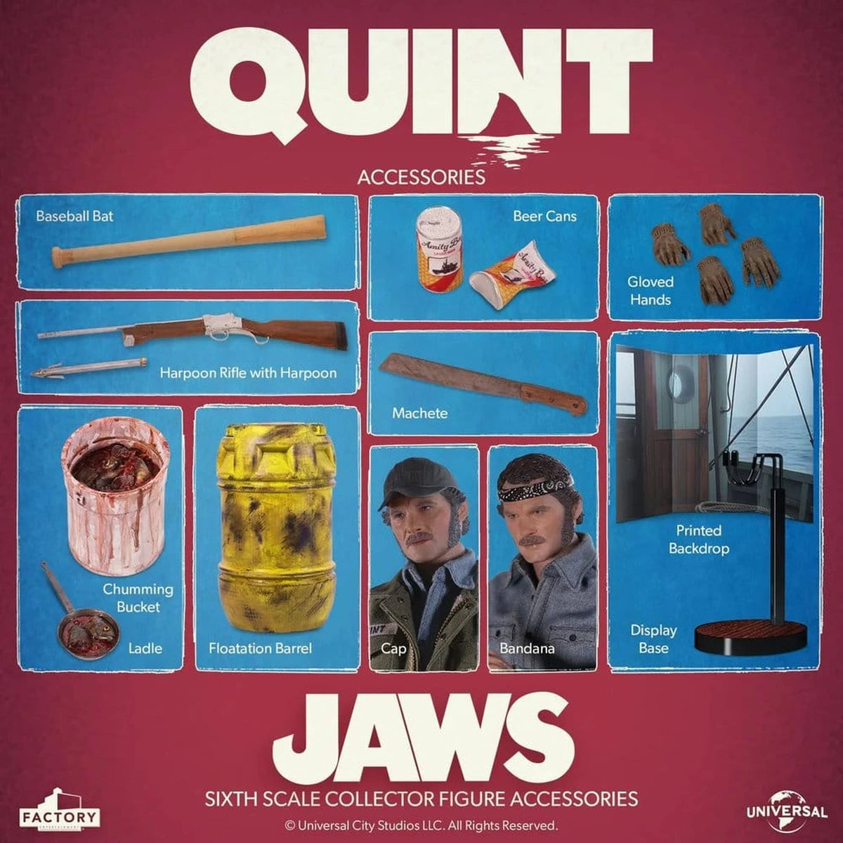 Les Dents de la mer figurine 1/6 Quint 30 cm - Image 7