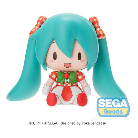 Character Vocal Series 01: Hatsune Miku figurine Fuwa Petit Chibi Hatsune Miku x Love and Berry Dress Up and Dance! Lovely Strawberry 8 cm - Image 1