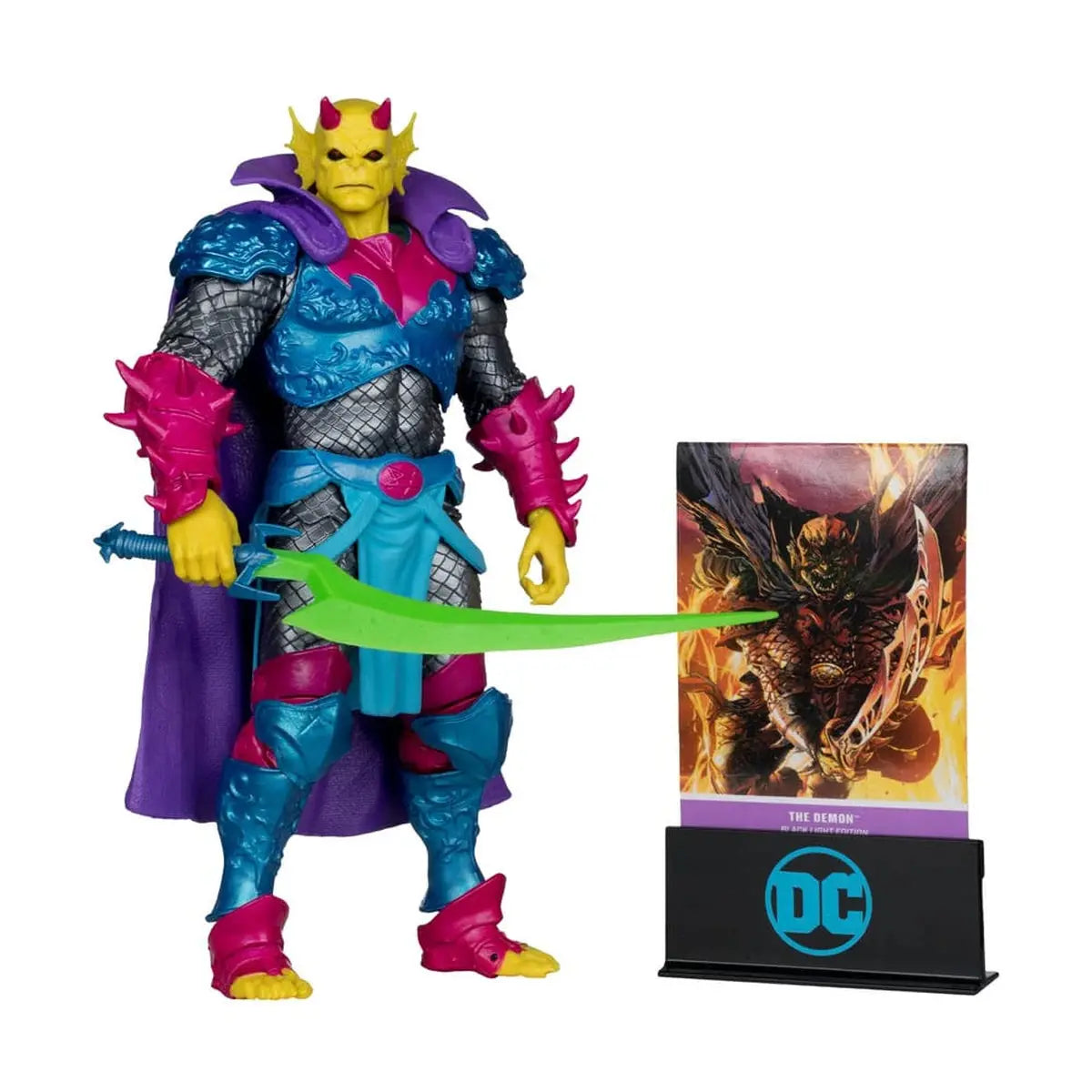 DC Multiverse figurine The Demon (Demon Knights) Black Light Edition (Gold Label) 18 cm - Image 4