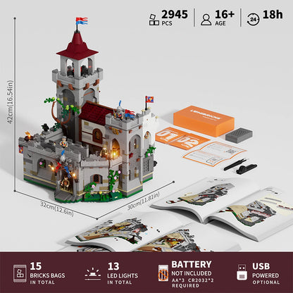 Lumibricks Middle Ages 12013 Medieval Guard Post - Image 4