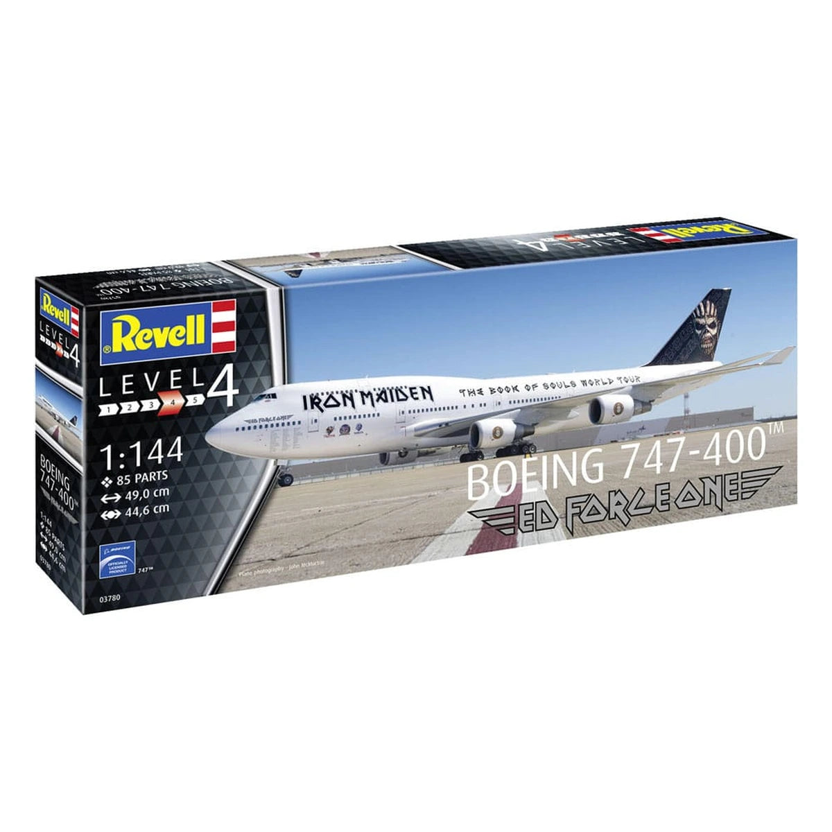 Iron Maiden Model Kit 1/144 Boeing 747-400 "Ed Force One" 49 cm - Image 3