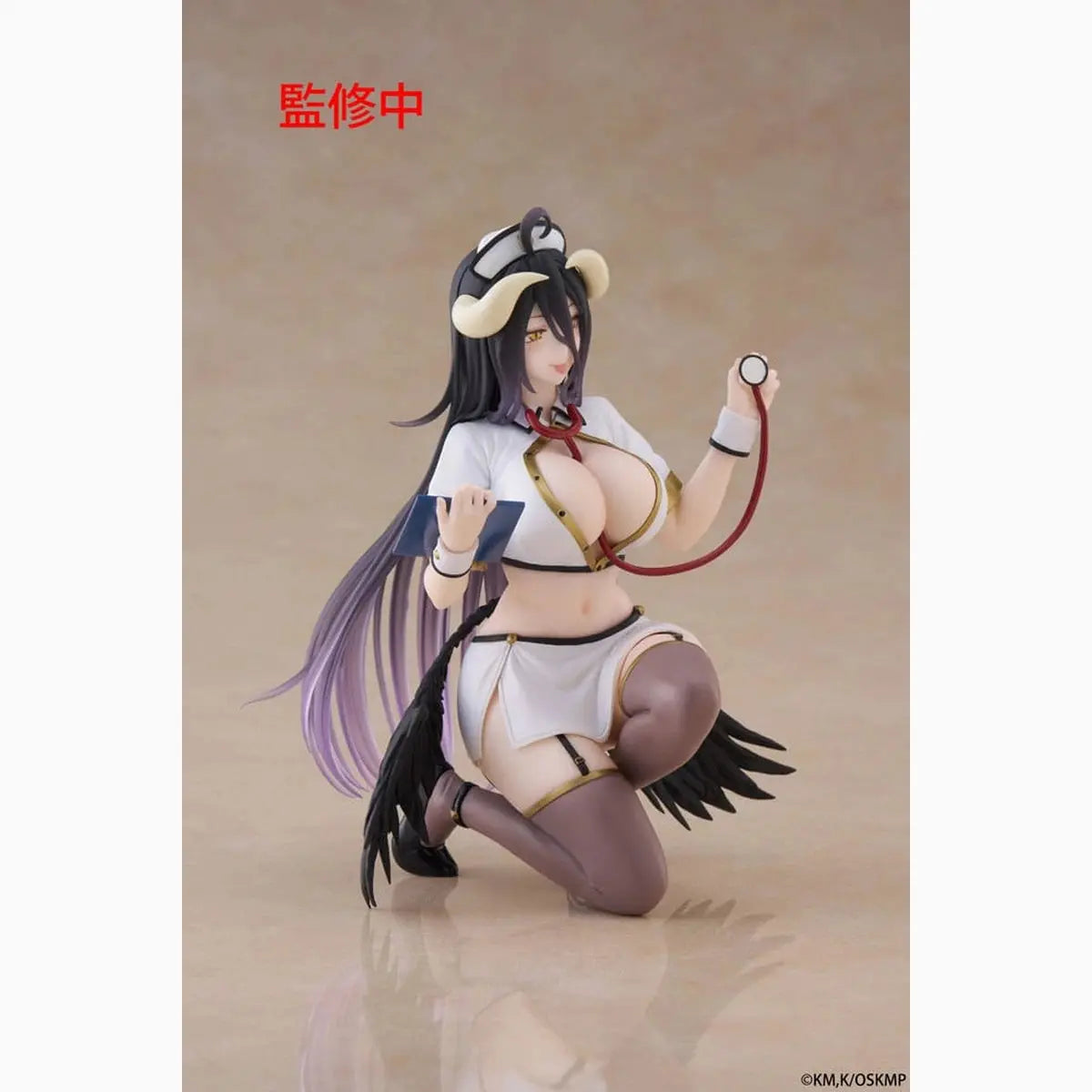 Overlord statuette PVC Desktop Cute Figure Albedo Nurse Ver. Renewal 13 cm - Image 7