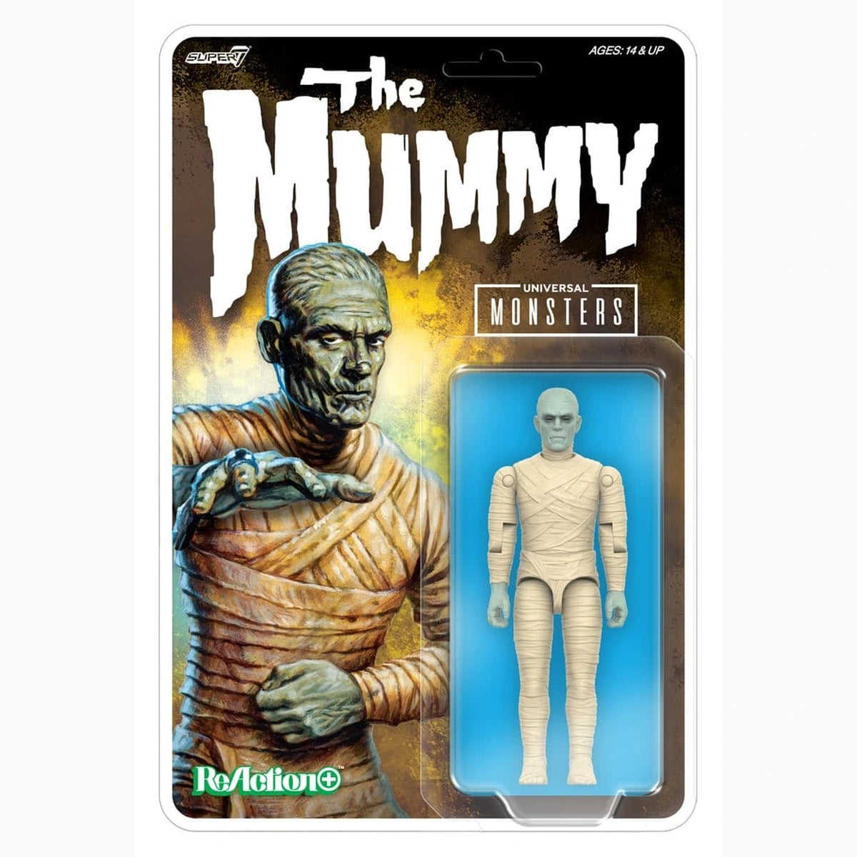 Universal Monsters ReAction+ figurine Wave 02 The Mummy - Image 1
