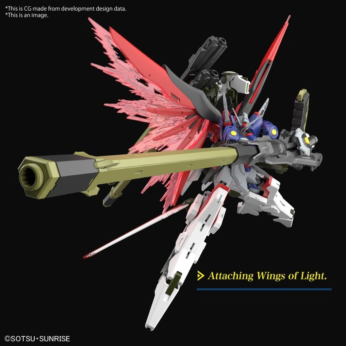 Gundam Gunpla HG 1/144 258 Destiny Gundam Spec II & Zeus Silhouette - Image 4