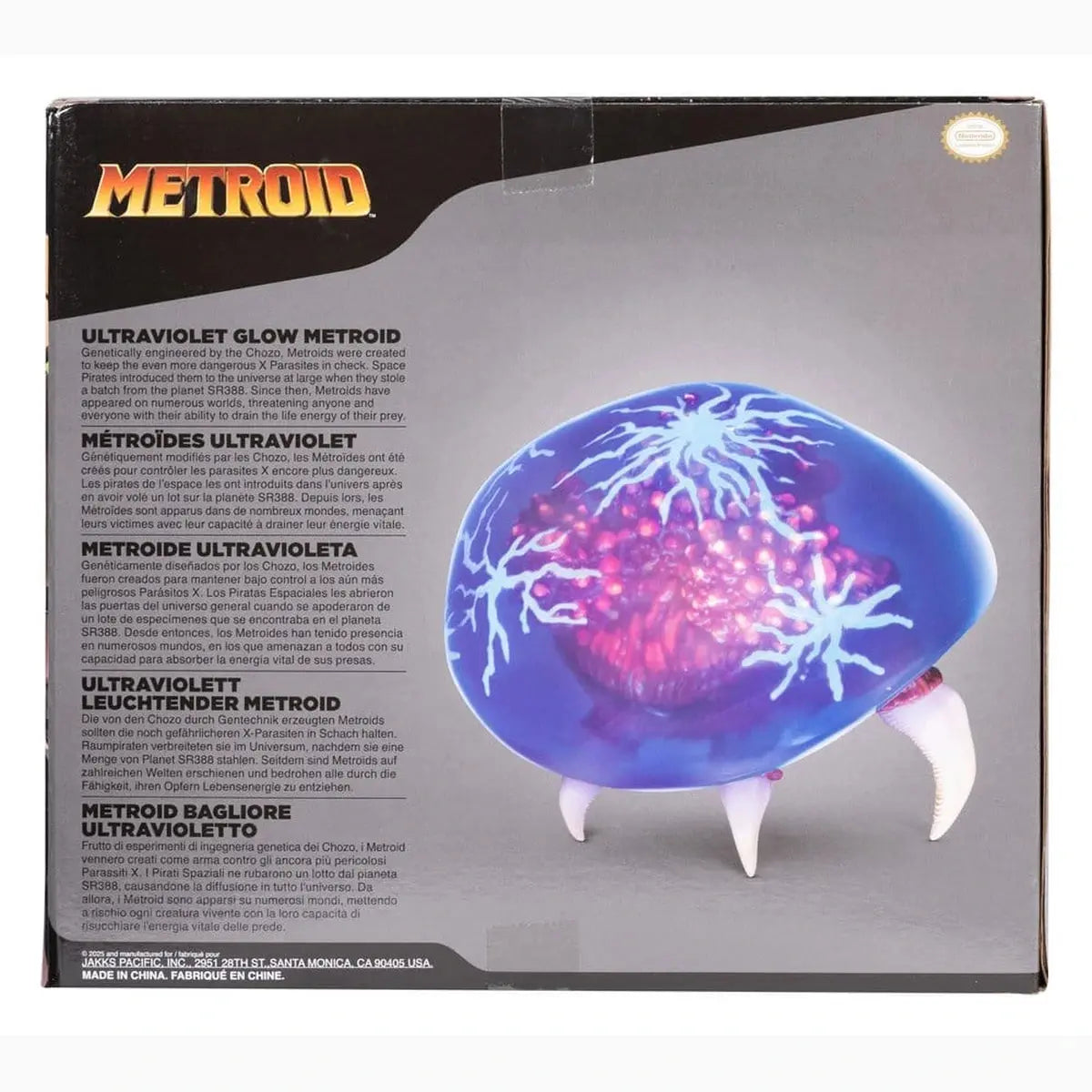World of Nintendo figurine Metroid Prime Metroid Ultraviolet Glow 15 cm - Image 6
