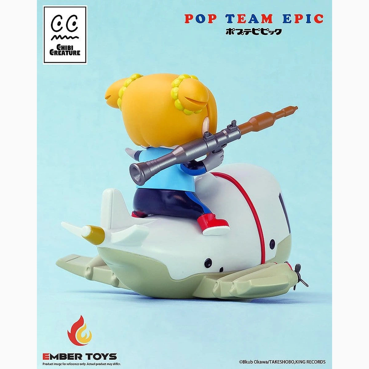 Pop Team Epic pack 2 figurines Vinyl Chibi Creature POPUKO & PIPIMI: Skeleton Competition Ver. - Image 6