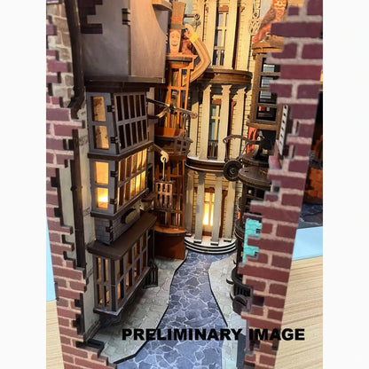 Harry Potter maquette Book Nook Tiny Adventures Chemin de Traverse 23 cm - Image 6