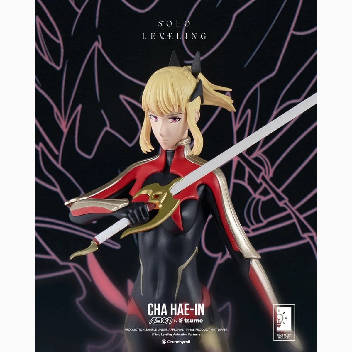 Solo Leveling figurine Neon 1/9 Cha Hae-In 20 cm - Image 2