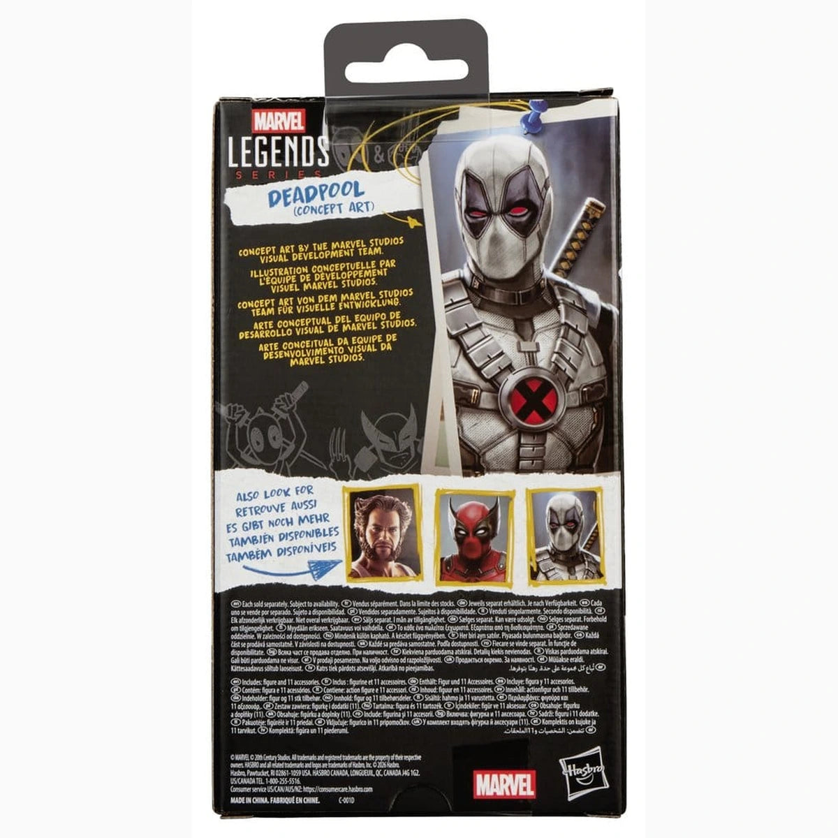 Deadpool & Wolverine Marvel Legends figurine Deadpool (Concept Art) 15 cm - Image 4