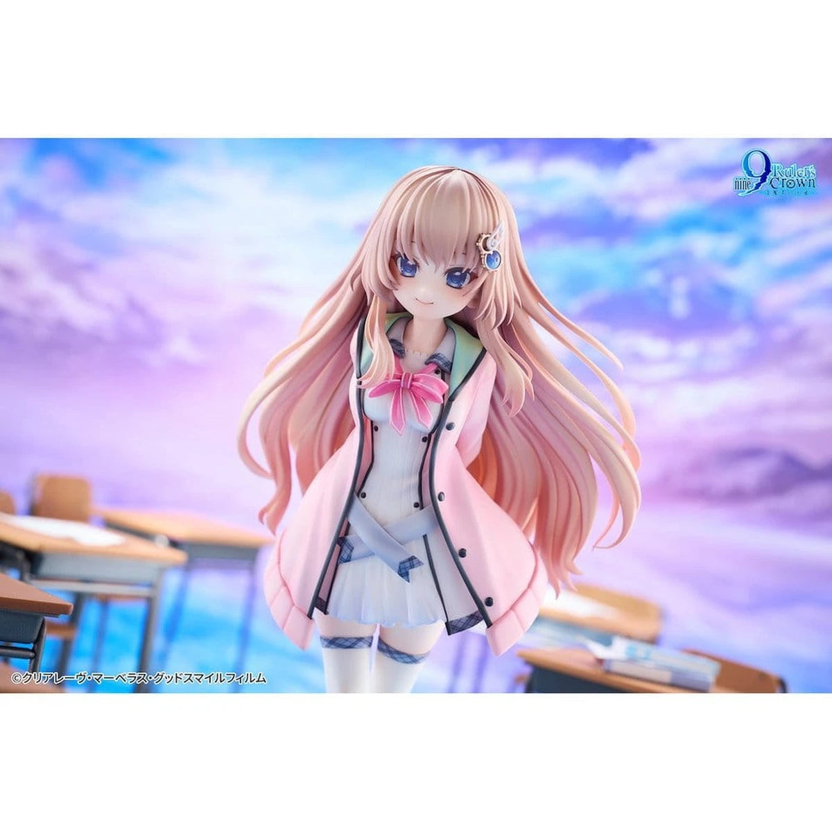 9-nine- figurine PVC 1/6 Ruler's Crown Miyako Kujo Deluxe Edition 25 cm - Image 5