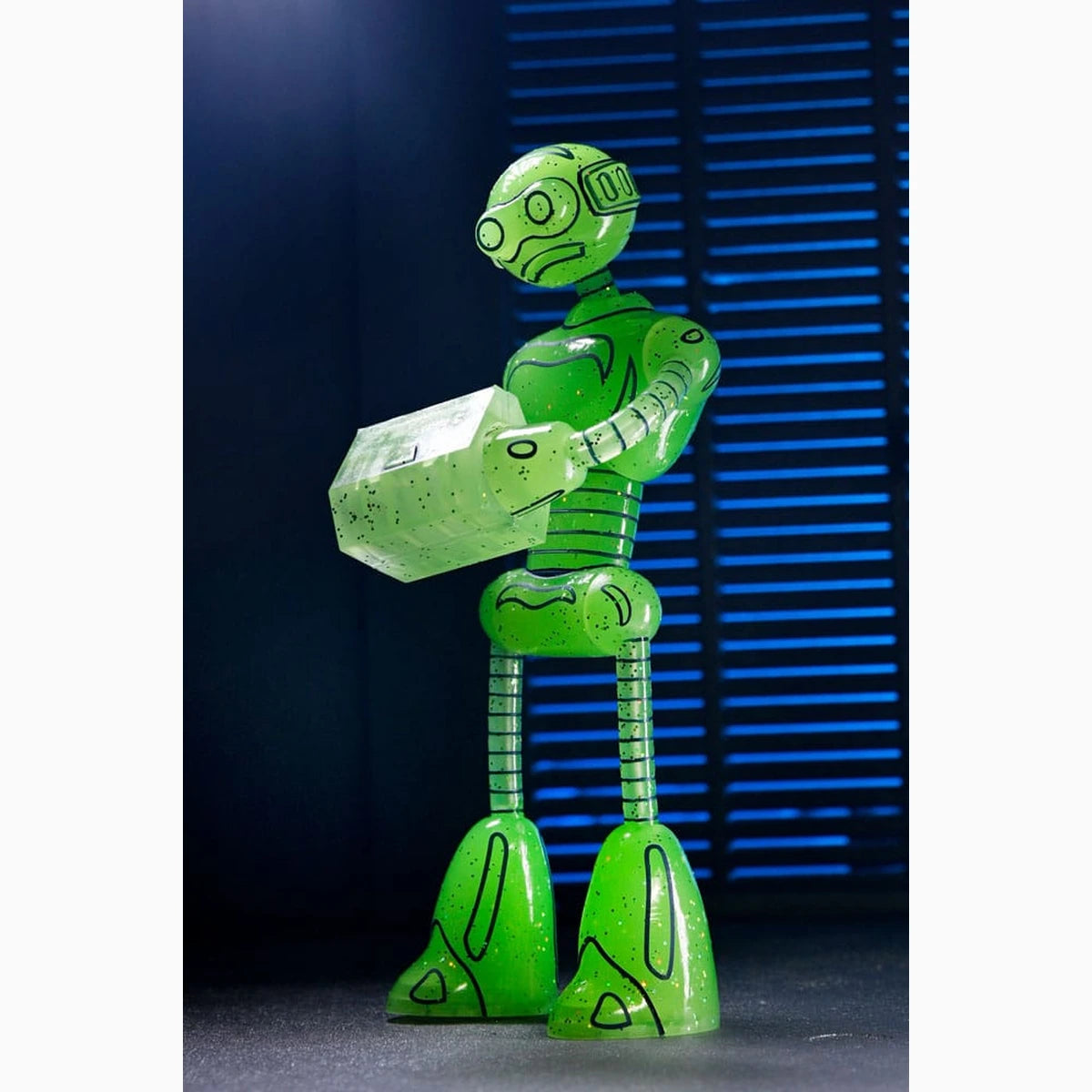 Tortues Ninja (Mirage Comics) figurine Transmat Fugitoid GID 18 cm - Image 6