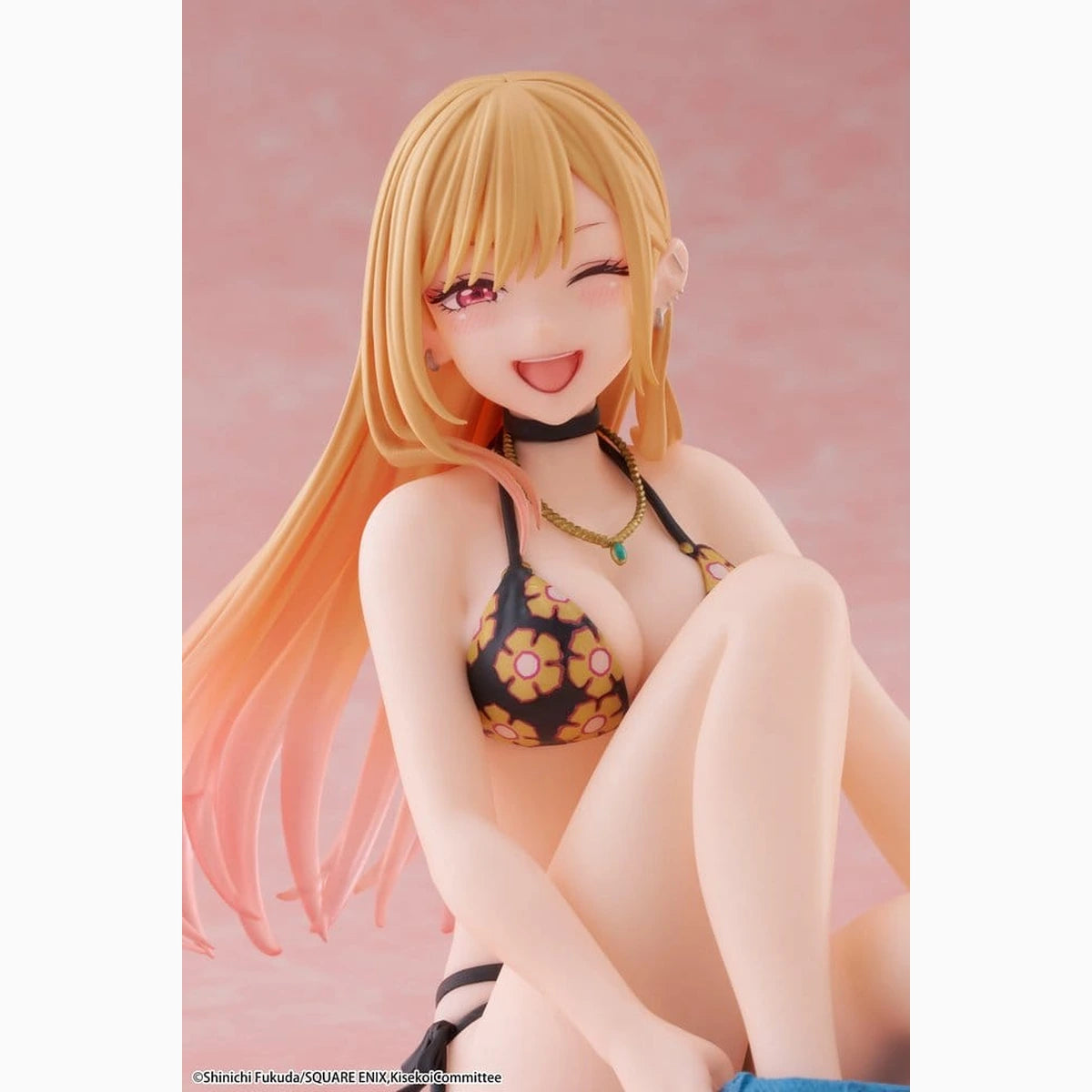 My Dress-Up Darling figurine PVC Desktop Cute Marin Kitagawa (Measured Swimsuit Ver.) Reissue 13 cm - Image 4